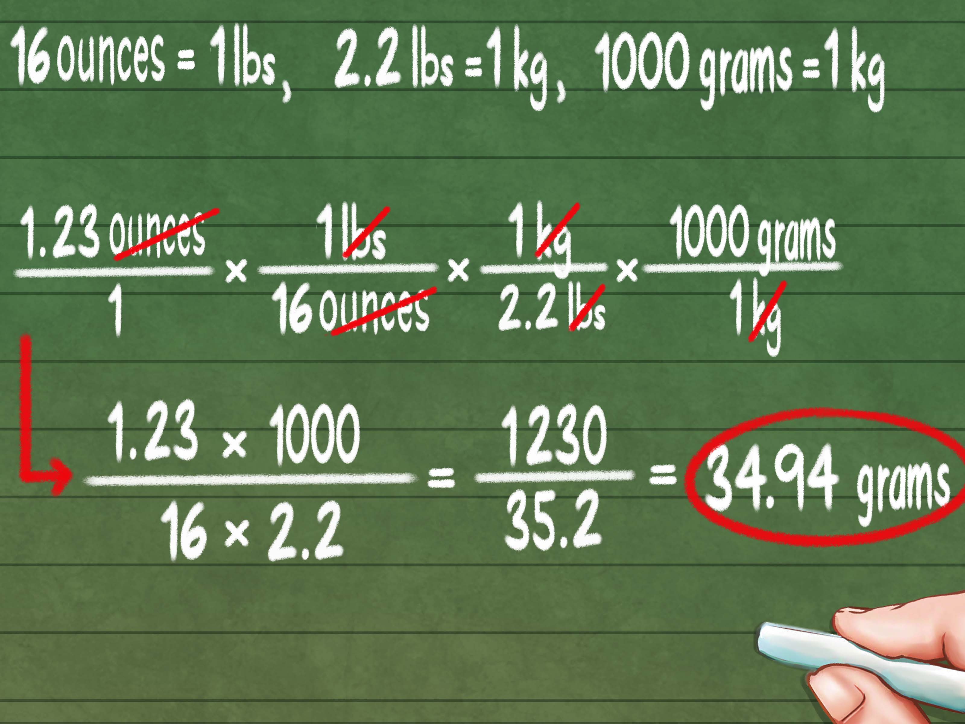 How to Convert Ounces to Grams: 3 Easy Methods